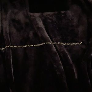 Gold link bracelet chain